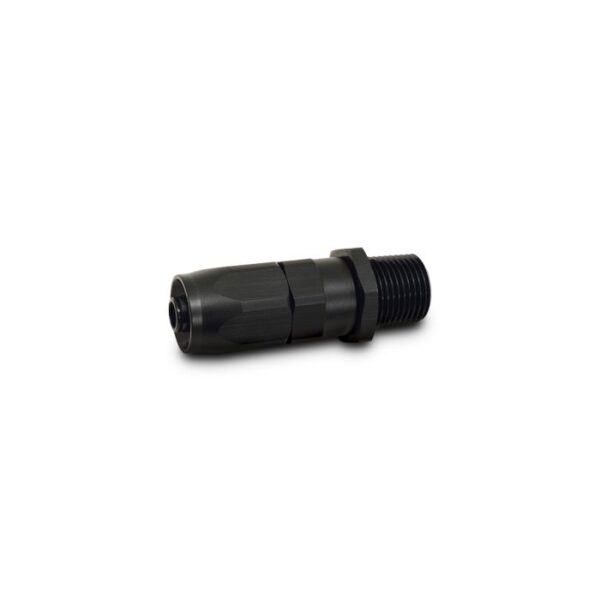 Male Straight Hose End Fitting; Size: -12AN; Pipe Thread 3/4" NPT