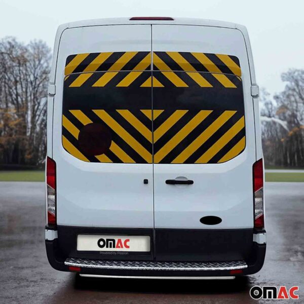3D Heavy Duty Rear Bumper Guard Protector Fits Ford Transit 2014-2023