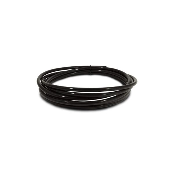 Polyethylene Vacuum Tubing, 0.25" O.D., 10' Length - Black