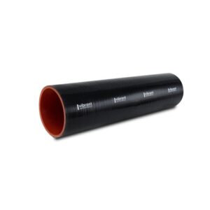 Straight Hose Coupler, 2.25" I.D. x 12.00" long - Black
