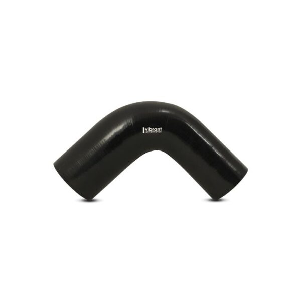 90 Degree Reducer Elbow, 3.00" I.D. x 2.75" I.D. x 4.00" Leg Length - Black
