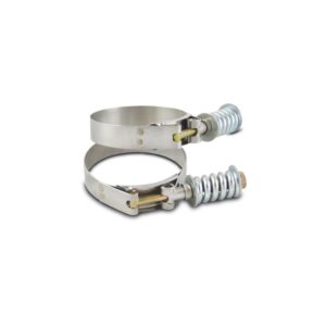 Spring Loaded T-Bolt Clamps (Pack of 2) - Clamp Range: 6.25"-6.55"
