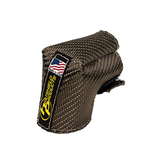 Heatshield Products 281129 - Utili-Shield, Lava 1 1/2-in id 90-deg