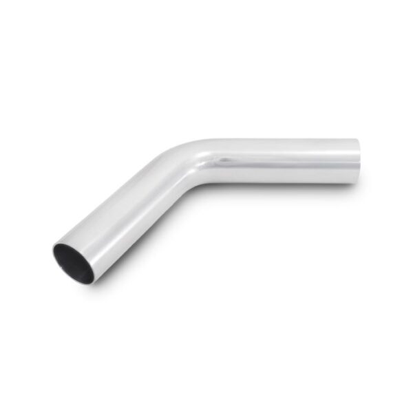 60 Degree Aluminum Bend, 2.5" O.D. - Polished