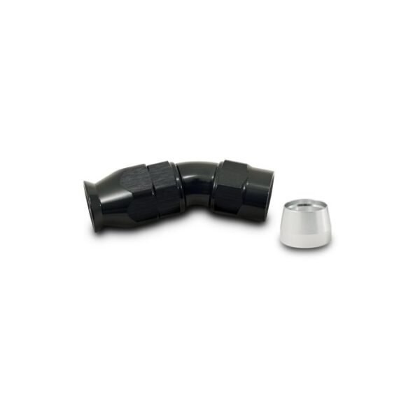 30 Degree High Flow Hose End Fitting for PTFE Lined Hose, -10AN