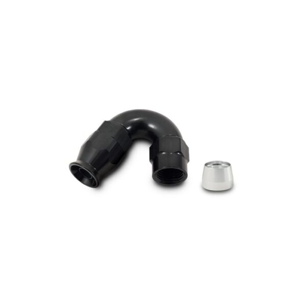 150 Degree High Flow Hose End Fitting for PTFE Lined Hose, -10AN