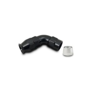 60 Degree High Flow Hose End Fitting for PTFE Lined Hose, -10AN