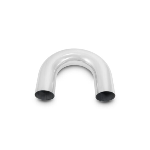 180 Degree Aluminum Bend, 2.5" O.D. - Polished