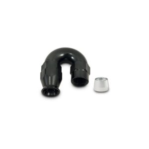 180 Degree High Flow Hose End Fitting for PTFE Lined Hose, -12AN