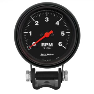 2-5/8 in. PEDESTAL TACHOMETER, 0-6,000 RPM, Z-SERIES