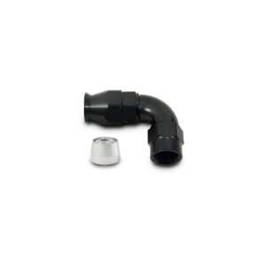 90 Degree High Flow Hose End Fitting for PTFE Lined Hose, -16AN