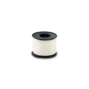 2 Meter (6-1/2 Feet) Roll of White Adhesive Clean Cut Tape