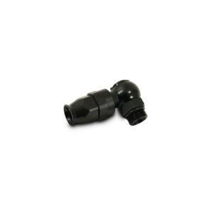 Banjo Hose End for PTFE Lined Flex Hose, Hose Size: -12 AN; Bolt Size: -12 ORB