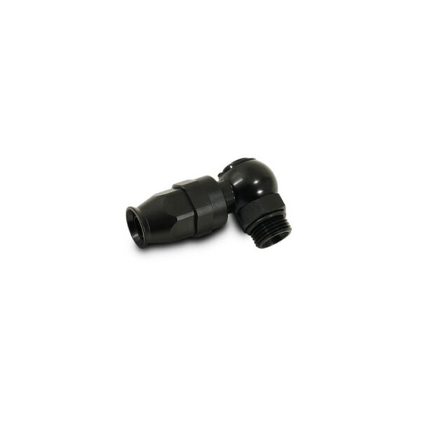 Banjo Hose End for PTFE Lined Flex Hose, Hose Size: -12 AN; Bolt Size: -12 ORB