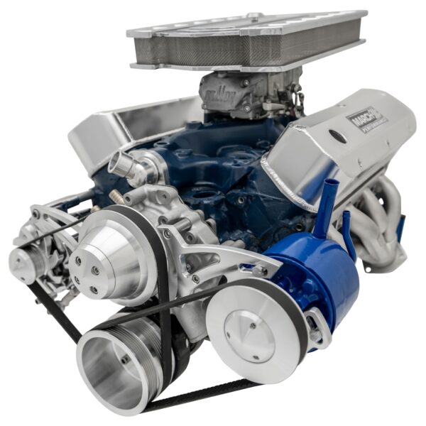 Small Block Ford Serpentine Conversion Ultra 351W Early - 4 Bolt - PS - Mustang