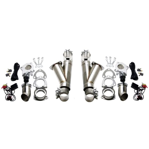 Granatelli Electronic Exhaust Cutout Systems - Stainless Steel - Slip Fit