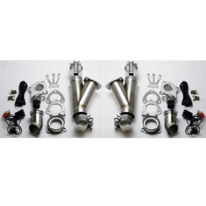 Granatelli Electronic Exhaust Cutout Systems - Aluminized Mild Steel - Slip Fit
