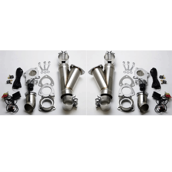Granatelli Electronic Exhaust Cutout Systems - Aluminized Mild Steel - Slip Fit
