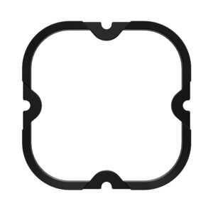 KC Hilites FLEX ERA 4 - 1-Bezel Ring - ED Coated - Black
