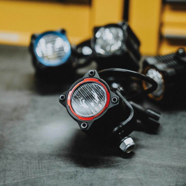 KC Hilites FLEX ERA 1 - Single Bezel Ring - Red