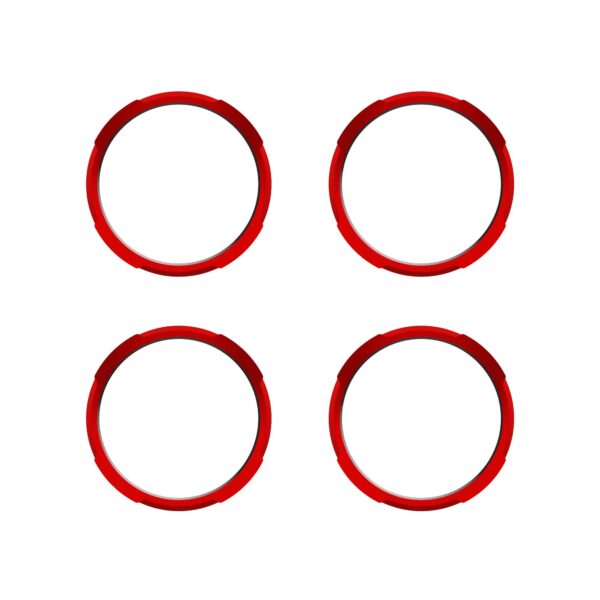 KC Bezel Ring KC FLEX ERA BAR Red 4PC