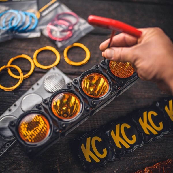 KC Bezel Ring KC FLEX ERA BAR Black 4PC