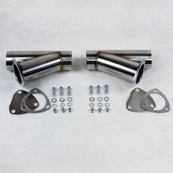 Granatelli Manual Exhaust Cutouts - Stainless Steel - Weld In