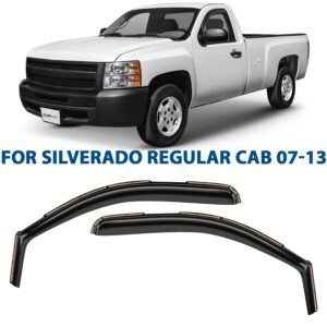 CLIM ART In-Channel Window Deflectors Extra Durable