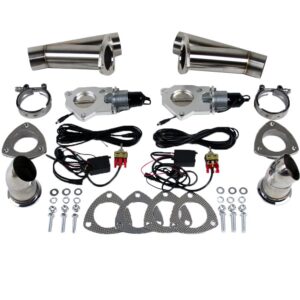 Granatelli Electronic Exhaust Cutout Systems - Stainless Steel - Weld In