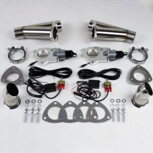Granatelli Electronic Exhaust Cutout Systems - Stainless Steel - Weld In