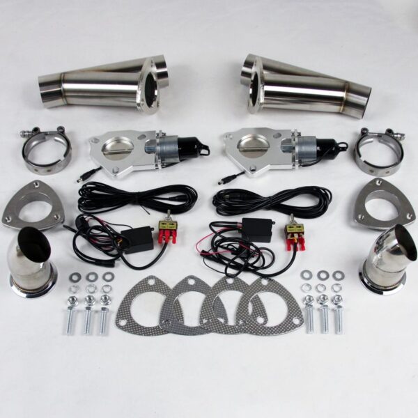 Granatelli Electronic Exhaust Cutout Systems - Stainless Steel - Weld In