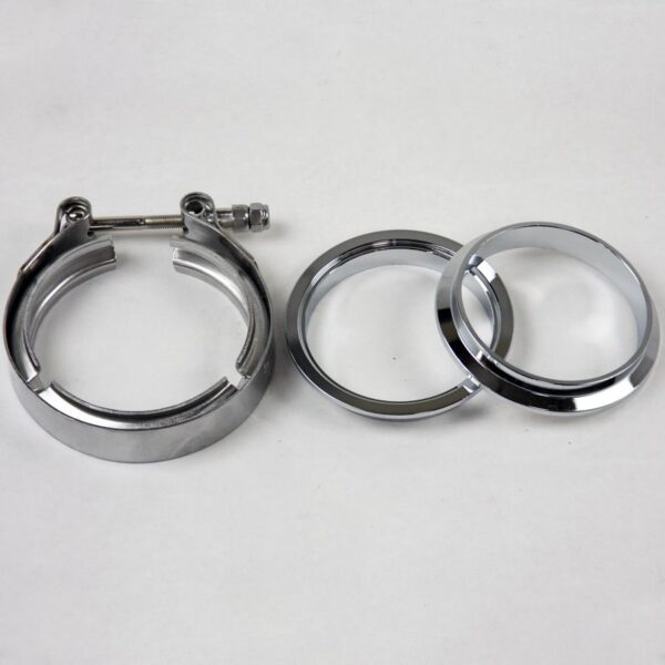 Granatelli V-Bands and Clamps - Stainless Steel Interlocking