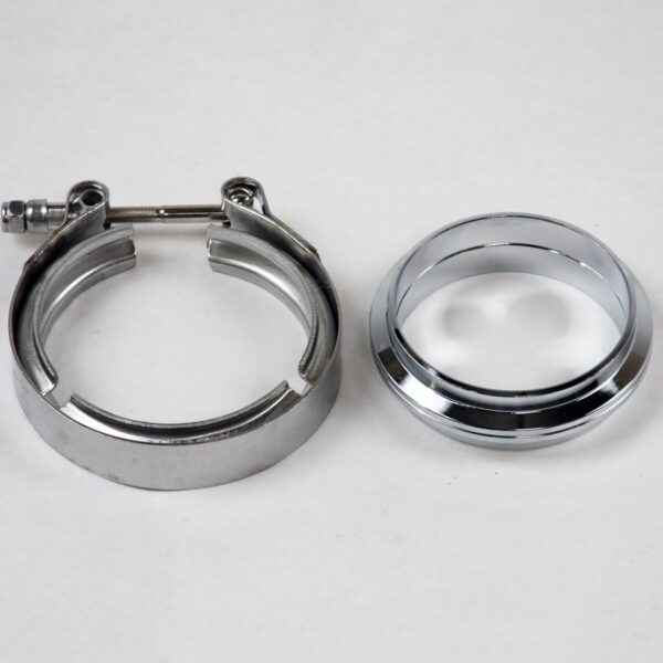 Granatelli V-Bands and Clamps - Mild Steel Flat Flange