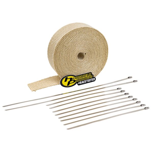 Heatshield Products 312051 - Exhaust Wrap Kit 2 in x 50 ft w/ties