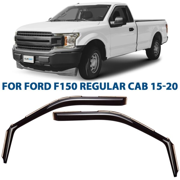 CLIM ART In-Channel Window Deflectors Extra Durable
