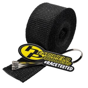 Heatshield Products 322026 - Black Exh. Wrap Kit 2 in x 25 ft w/ties