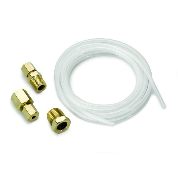 TUBING, NYLON, 1/8 in. , 10FT. LENGTH, INCL. 1/8 in. NPTF BRASS COMPRESSION FITTINGS