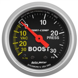 2-1/16 in. BOOST/VACUUM, 30 IN HG/30 PSI, SPORT-COMP