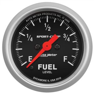 2-1/16 in. FUEL LEVEL, PROGRAMMABLE 0-280 O, SPORT-COMP