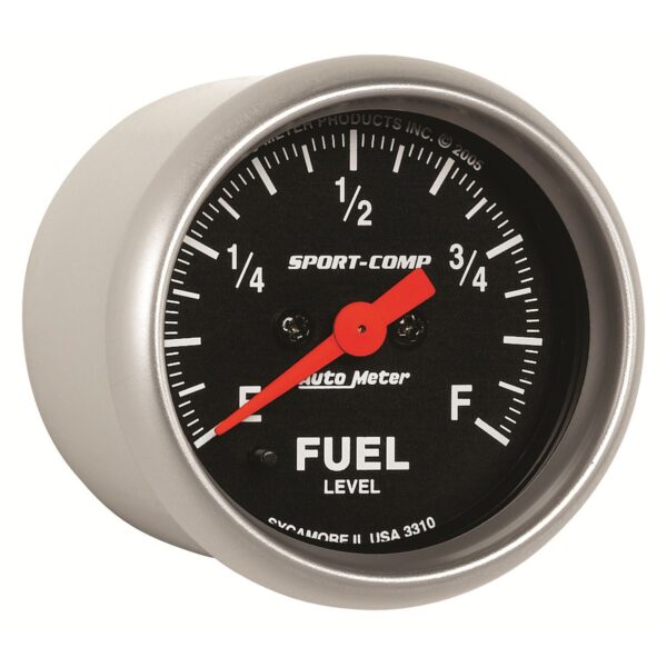 2-1/16 in. FUEL LEVEL, PROGRAMMABLE 0-280 O, SPORT-COMP
