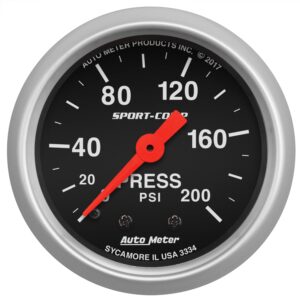 2-1/16 in. PRESSURE, 0-200 PSI, SPORT-COMP
