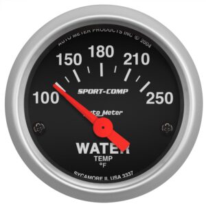 2-1/16 in. WATER TEMPERATURE, 100-250 Fahrenheit, SPORT-COMP