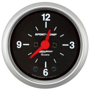2-1/16 in. CLOCK, 12 HOUR, SPORT-COMP