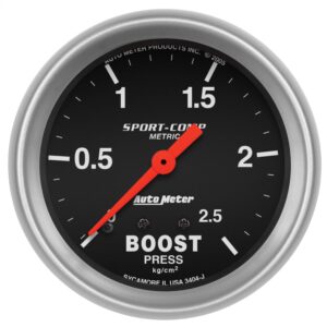 2-5/8 in. BOOST, 0-2.5 KG/CM2, SPORT-COMP