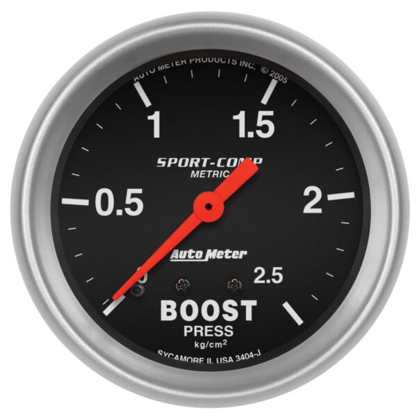 2-5/8 in. BOOST, 0-2.5 KG/CM2, SPORT-COMP