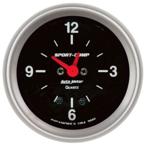2-5/8 in. CLOCK, 12 HOUR, SPORT-COMP