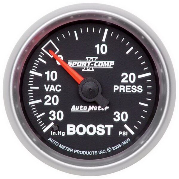 2-1/16 in. BOOST/VACUUM, 30 IN HG/30 PSI, SPORT-COMP II