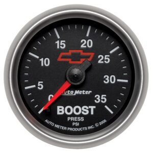 2-1/16 in. BOOST, 0-35 PSI, GM BLACK