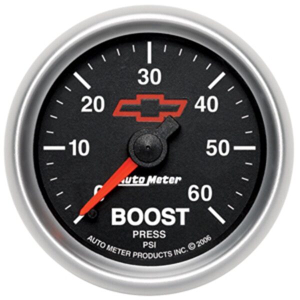 2-1/16 in. BOOST, 0-60 PSI, GM BLACK