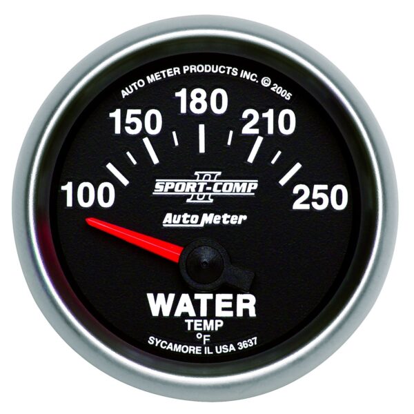 2-1/16 in. WATER TEMPERATURE, 100-250 Fahrenheit, SPORT-COMP II